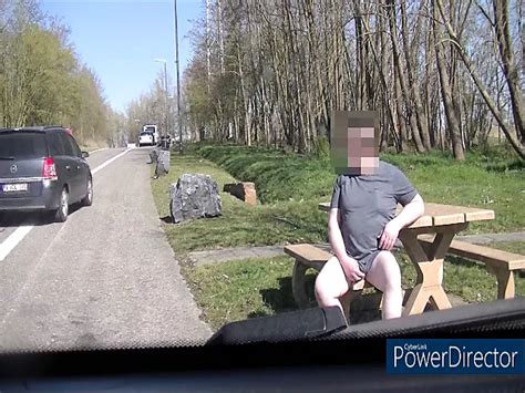 Public Masturbation Caught At Gay Cruising Spot Completely Naked And Hard Stranger Saw Me But No
