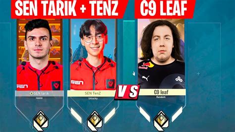 SEN TenZ SEN Tarik Vs C9 Leaf In Immortal Radiant Lobby Ranked