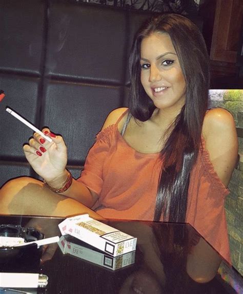 Pin On Hot Chick Smokin