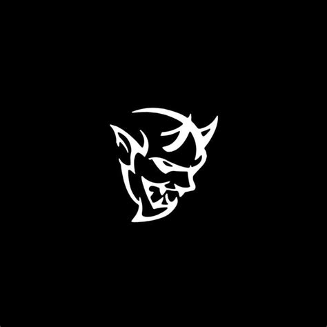 For all of you car guys! Challenger Demon logo | Dodge charger demon ...