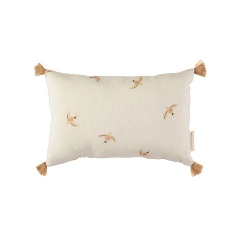Nobodinoz Coussin Sublim Nude Haiku Birds Canaille Kids Concept Store Livraison Réunion