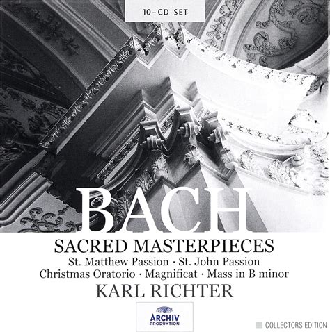 Bach: Sacred Masterpieces (DG Collectors Edition): Amazon.co.uk: CDs