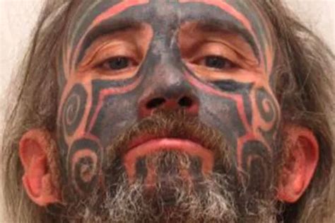 Sex Offender Named Pirate With Tattooed Face Burned Disabled Woman With Cigarettes Daily Star