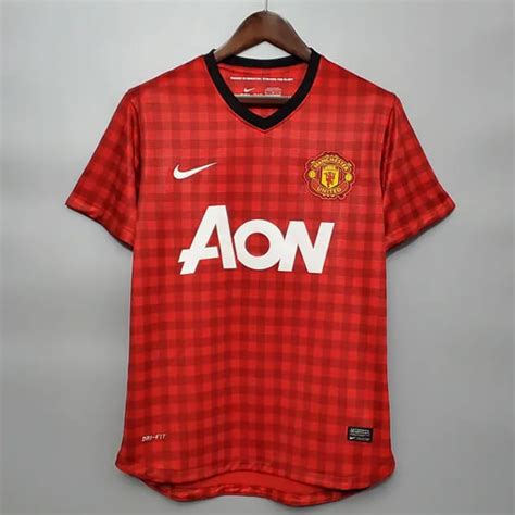 Retro Manchester United Home Shirt 9294 Soccerlord