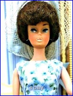 Incredible Vintage Brunette Bubblecut Barbie WithMarked Brunette Orig Japan Box Vintage Japan Doll