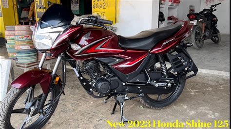 New 2023 Honda Shine 125 Bs6 Review On Road Price Mileage Feature