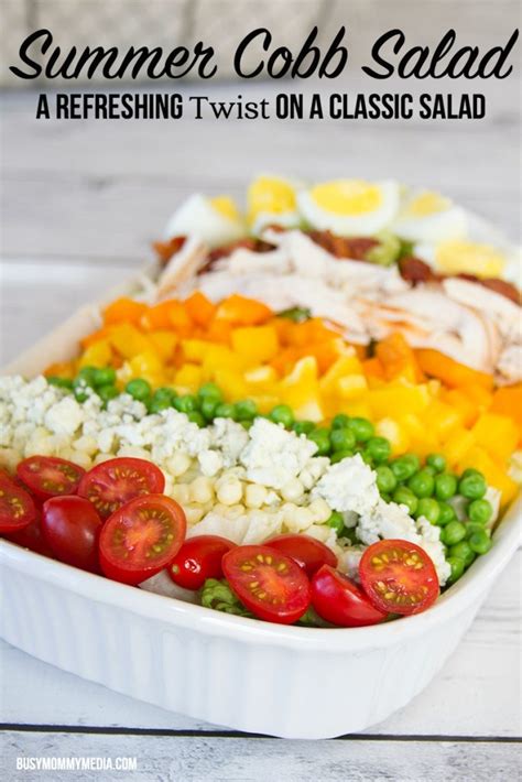 Summer Cobb Salad A Refreshing Twist On A Classic Salad