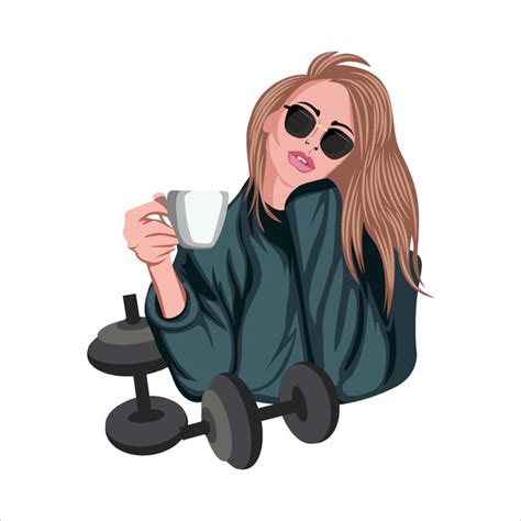 Le Bikini Vectoriel Est L Art Des Femmes Chaudes Vecteur Premium