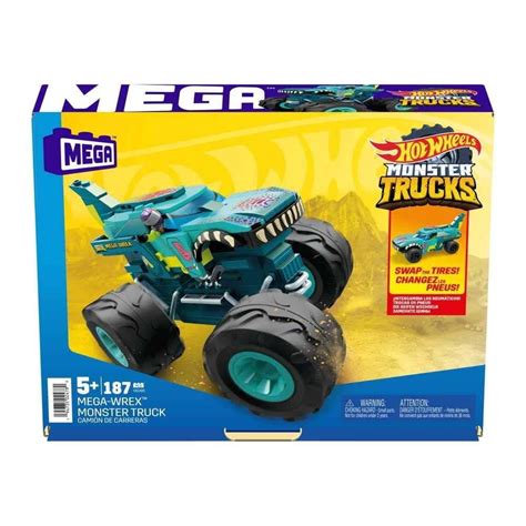 Juguete de Construcción Mega Hot Wheels Mega Wrex Monster Truck Walmart