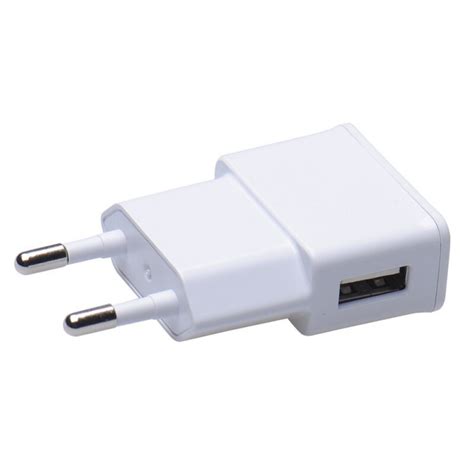 Адаптер питания USB 5В 1А белый (DS6188) - купить с доставкой по ...