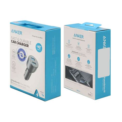 شارژر فندکی فست دو پورت ANKER مدل PowerDrive 2 Alloy A2729 36W ...