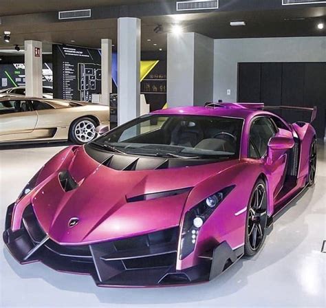 Lamborghini Veneno Roadster Purple