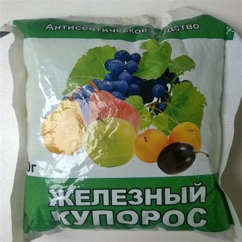 Железный купорос – инструкция по применению в садоводстве