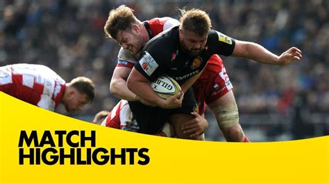 Exeter Chiefs V Gloucester Rugby Aviva Premiership Rugby 2017 18