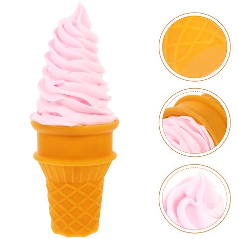 Axio Ice Cream Cone Model Fake Ice Cream Cone Prop Decoration Food