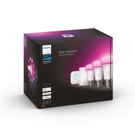 Philips Hue White And Color Ambiance Pack De Ampoules Led Connect Es