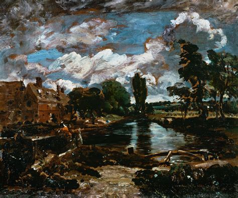 Flatford Mill From A Lock On The Stour John Constable