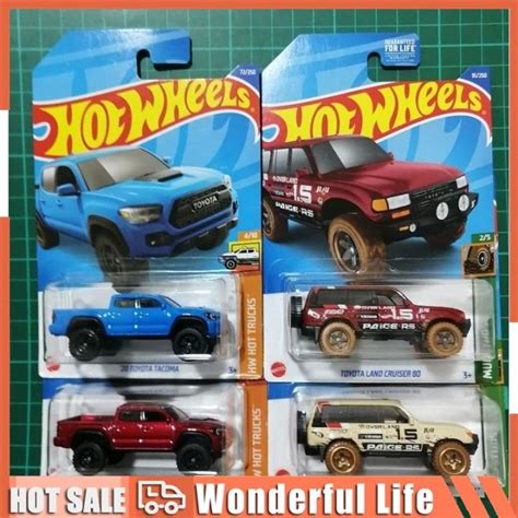 Hot Wheels Toyota Land Cruiser Lc Fj Lc Truck Pickup Suv X Blue Black Red Tacoma