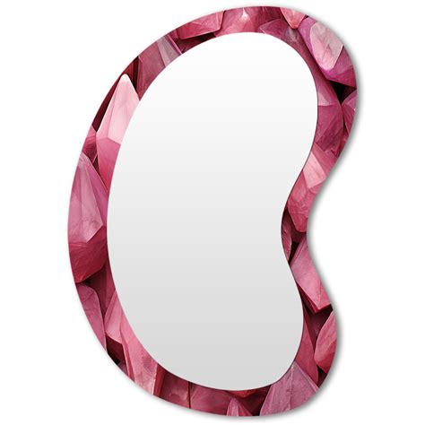 Ivy Bronx Ericanicole Pink Gemstones fusion I - Abstract Shapes
