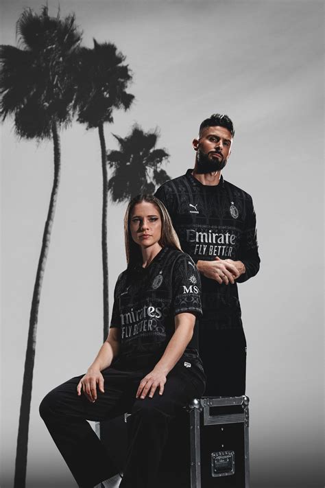 Ac Milan X Puma X Pleasures Fourth Kit 202324 Ac Milan Store