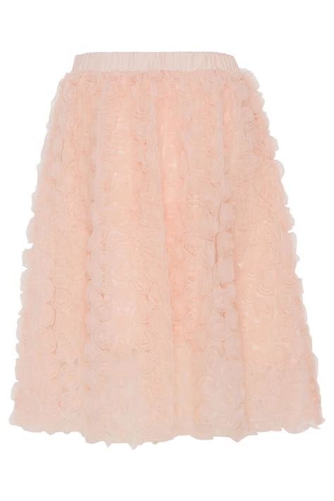 A View Nederdel Maria Skirt Nude Rose