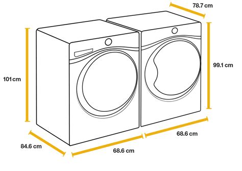 Measurement Of Washer And Dryer Shop