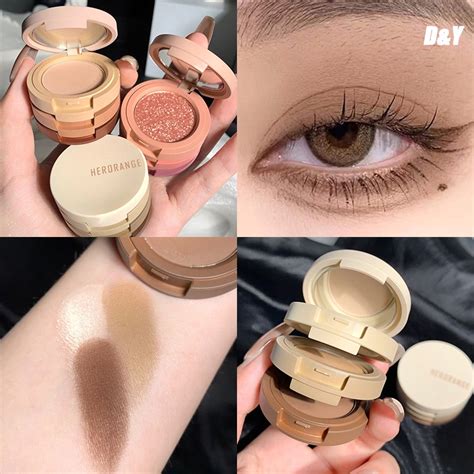 Waterproof Long Lasting Matte Eye Shadow Palette Color Cute Nude Glitter Eyeshadow Palette