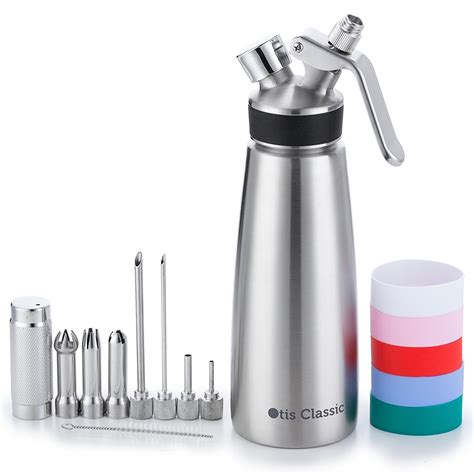 Whipped Cream Dispenser Stainless Steel Professional Cream Whipper