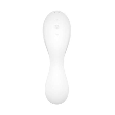 VIBRADOR CURVY TRINITY 5 SATISFYER BRANCO Coisas De Homem