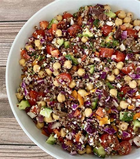 Mediterranean Quinoa Salad Kathy S Vegan Kitchen