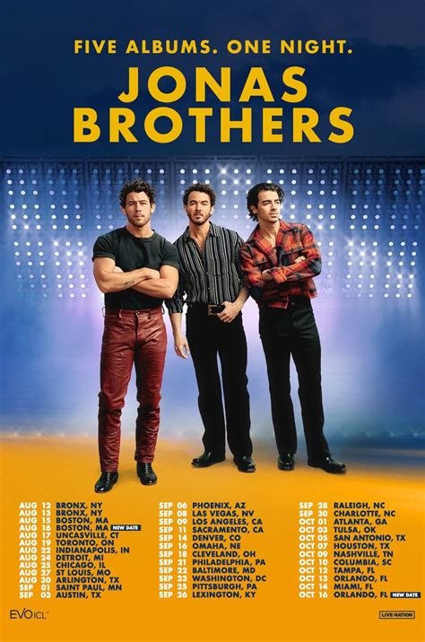 Jonas Brothers Setlist Tour 2024 Hedi Raeann