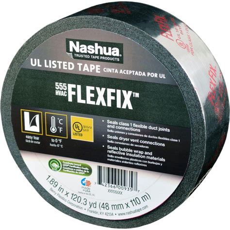 Nashua Flexfix Ul Listed Metallic Sealing Tape X Yd