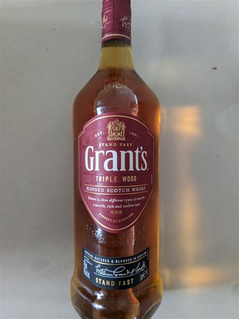 Grants 1L Whisky, Food & Drinks, Alcoholic Beverages on Carousell