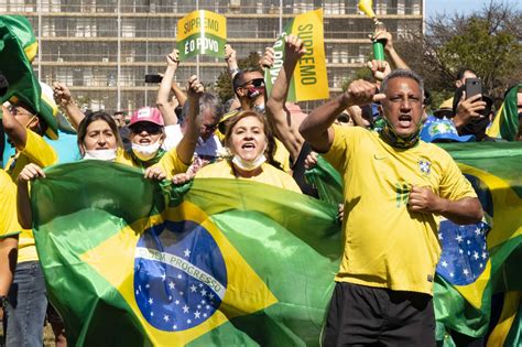 Domingo é Marcado Por Atos Pró E Contra Bolsonaro Em Brasília Sp Bh E