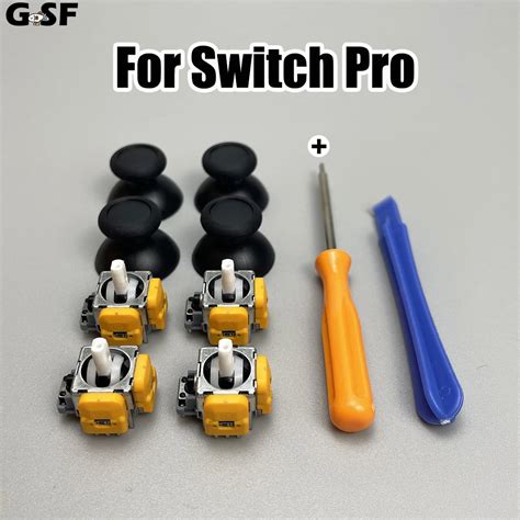 Recambio De Joystick Anal Gico 3D Efecto Hall Para Switch Pro Piezas De Reparaci N De