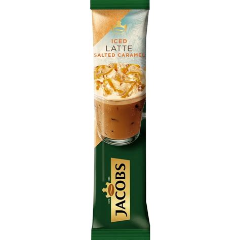 Капучино Jacobs Cappuccino Iced Latte Salted Caramel с соленой ...