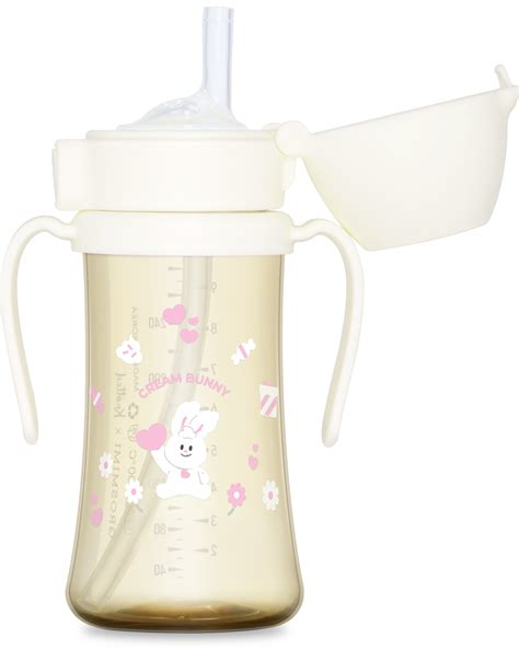 Grosmimi X Knotted PPSU Anti-Leak Straw Cup (300ml) - GROSMIMI