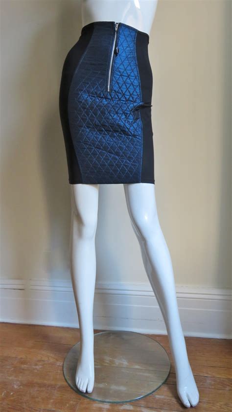 Junior Gaultier Color Block Lingerie Inspired Skirt S At Stdibs