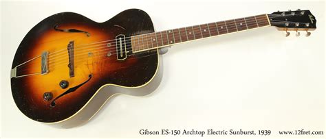 Gibson Es 150 Archtop Electric Sunburst 1939