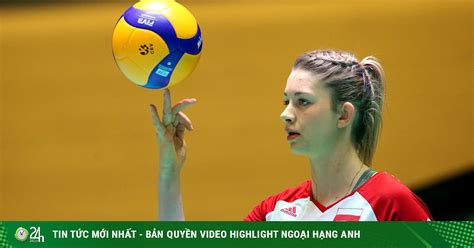 Đỉnh cao bóng chuyền thế giới Hot girl 2m03 ghi 25 điểm Ba Lan thắng nghẹt thở
