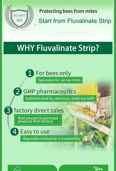 Buy Wangshi Manhao-pro Bee Strip For Varroa Mite Control from Sichuan ...