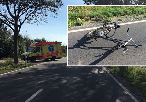 T Dlicher Unfall Auf Der B Radfahrer Von Auto Erfasst