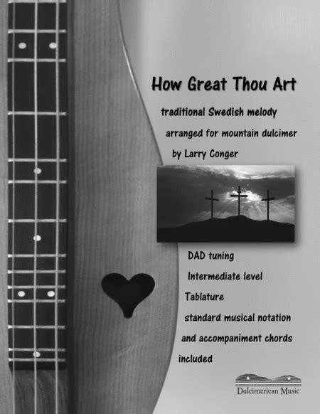 O Store Gud How Great Thou Art Arr Larry Conger Sheet Music