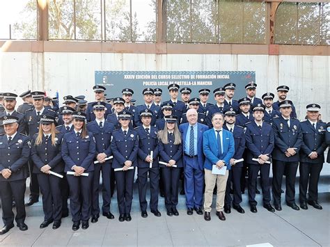 Policías De Diez Municipios De La Provincia De Ciudad Real Superan Con éxito El Curso De