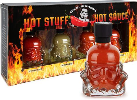 Original Stormtrooper Hot Stuff Hot Sauce Set Of The Hot Pepper Show