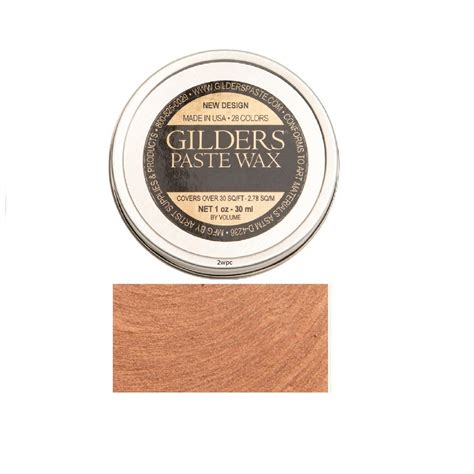 Baroque Art Gilders Paste Wax Copper 30ml 2wards Polymer Clay