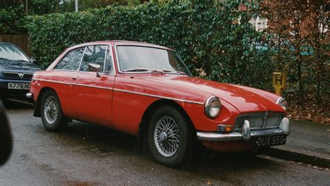 OUX 95G 1969 MGB GT DVLA Now Have The Colour As Yellow Nivek Old