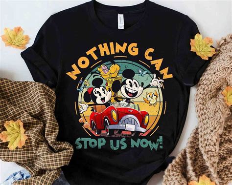 Disney Mickey & Minnie'S Runaway Railway Nothing Can Stop Us Now Shirt ...