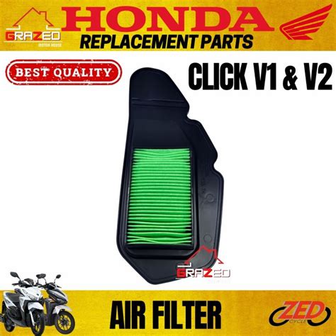 Air Filter Elements For Honda Click 125150 V1v2 And 125 V3 Game