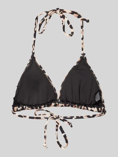 Jake S Casual Bikini Oberteil Mit Allover Muster Sand Online Kaufen